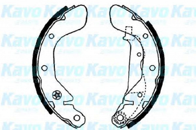 KAVO PARTS bs1403 -  Комплект тормозных колодок